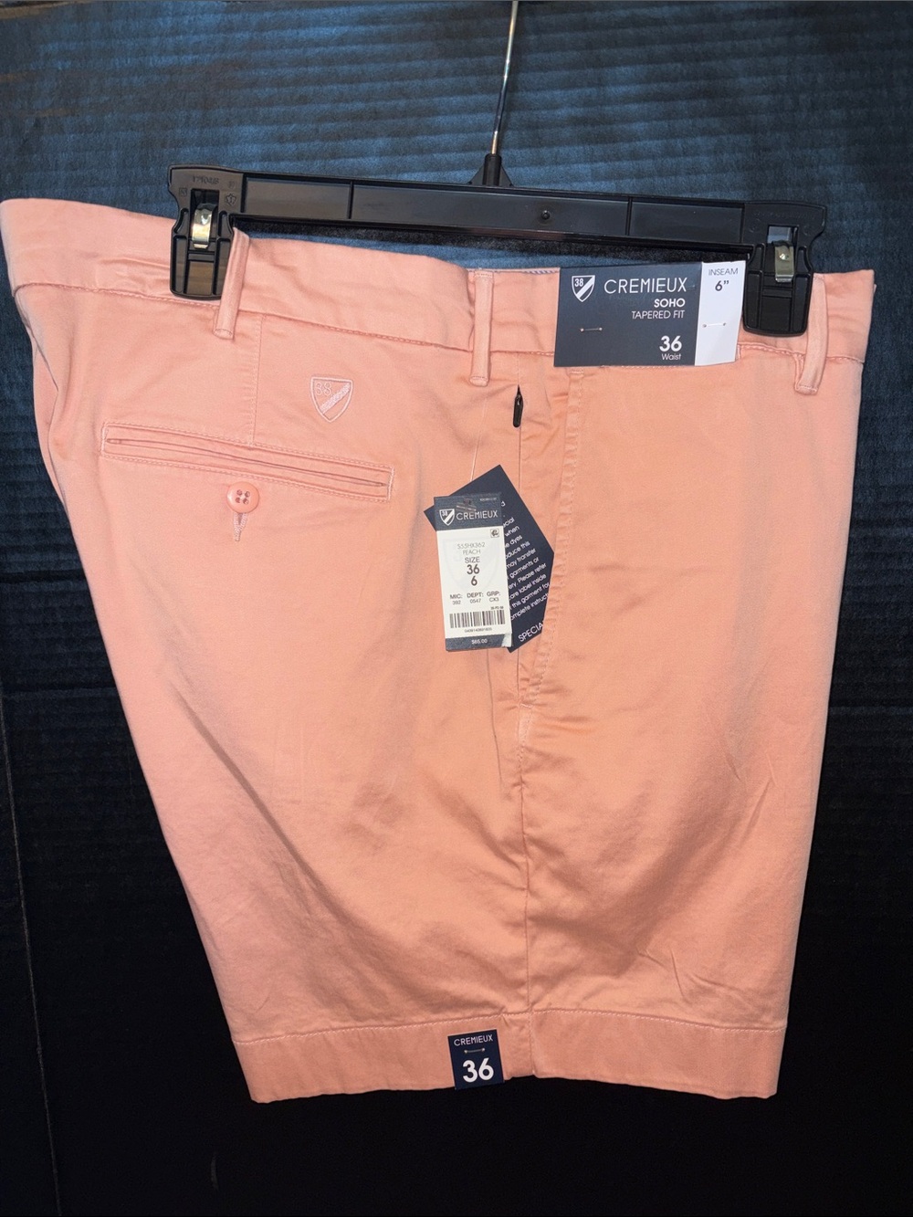 Daniel Cremieux Peach Soho Tapered Men’s Chinos